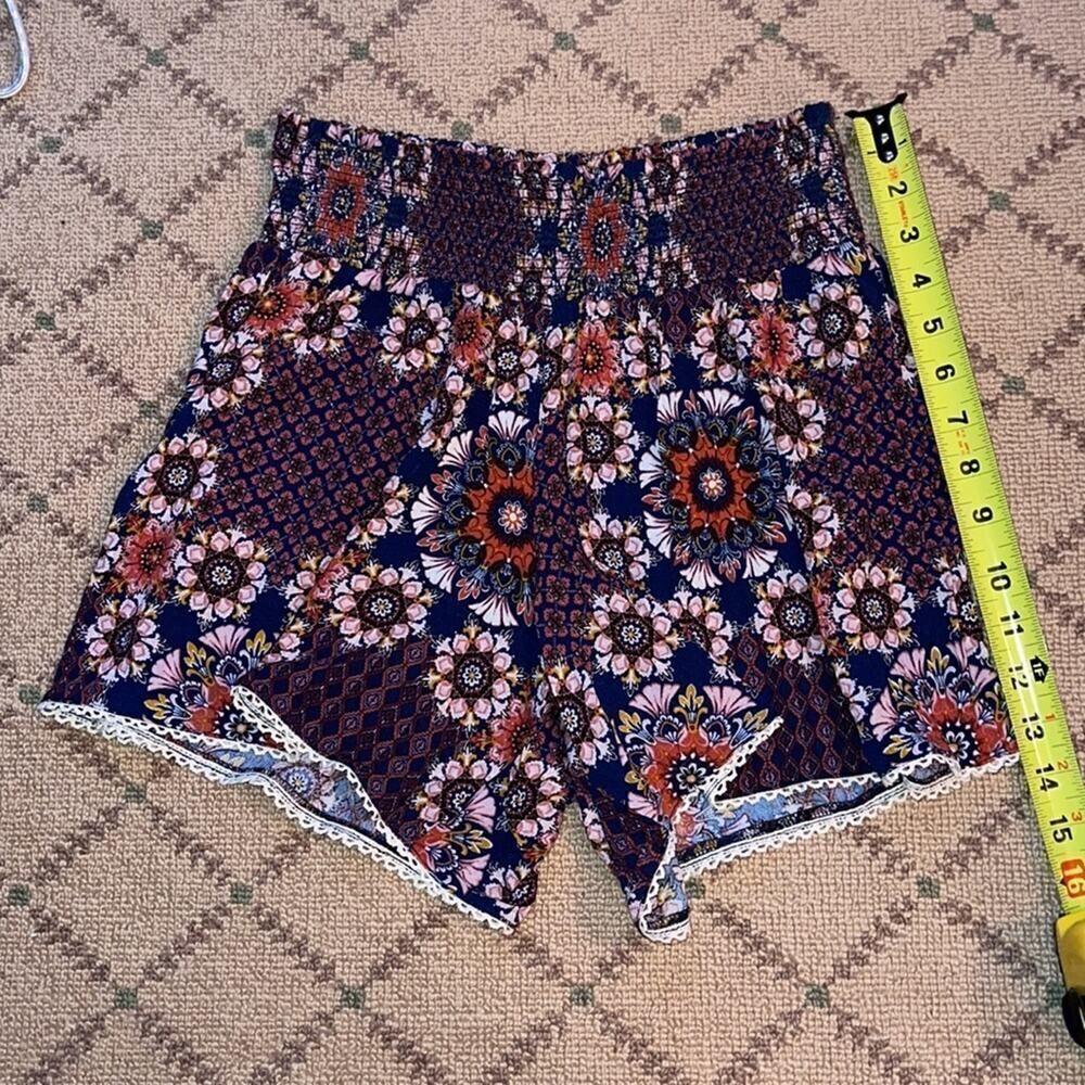 Juniper Blu Boho Patterned Skort Nwt M - image 4